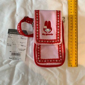 Vintage 1998 My Melody Cellphone Bag embroidered